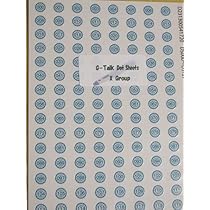 Amazon.co.jp: ドット・シート8枚組 （W ） グループ 一セット 音声で